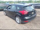 2016 Ford Focus Se Black vin: 1FADP3K23GL375666