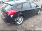 2016 Ford Focus Se Black vin: 1FADP3K23GL375666