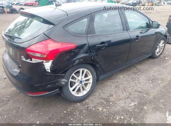 1FADP3K23GL375666 2016 FORD FOCUS Black Widok z przodu