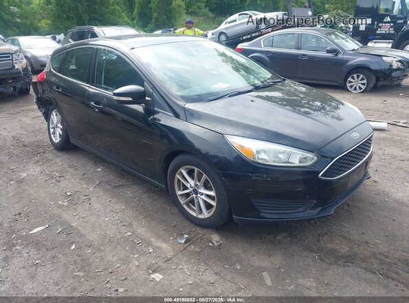 1FADP3K23GL375666 2016 FORD FOCUS Black Przód prawy