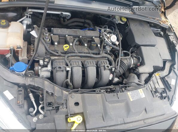 1FADP3K23GL375666 2016 FORD FOCUS Black Widok z tyłu