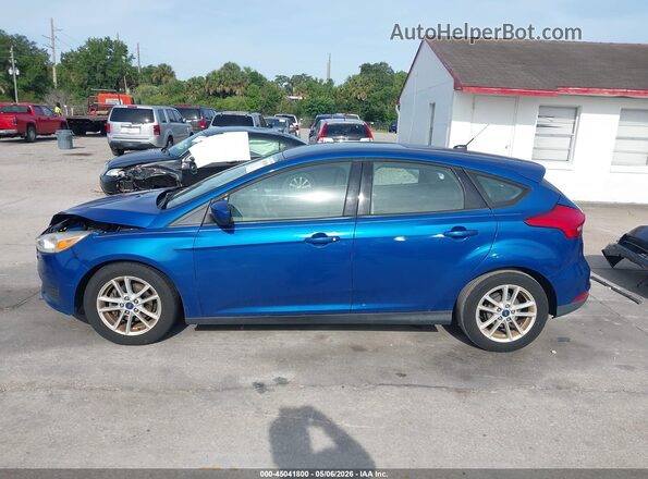 1FADP3K23JL238718 2018 FORD FOCUS Синий Панорамный вид салона 360°