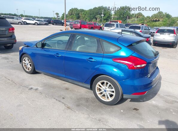 1FADP3K23JL238718 2018 FORD FOCUS Синий Задняя левая четверть