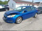 2018 Ford Focus Se Синий vin: 1FADP3K23JL238718