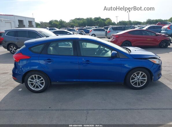 1FADP3K23JL238718 2018 FORD FOCUS Синий Вид задней части салона