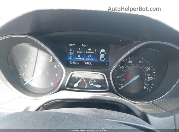 1FADP3K23JL282895 2018 FORD FOCUS Silver Vista de los asientos traseros