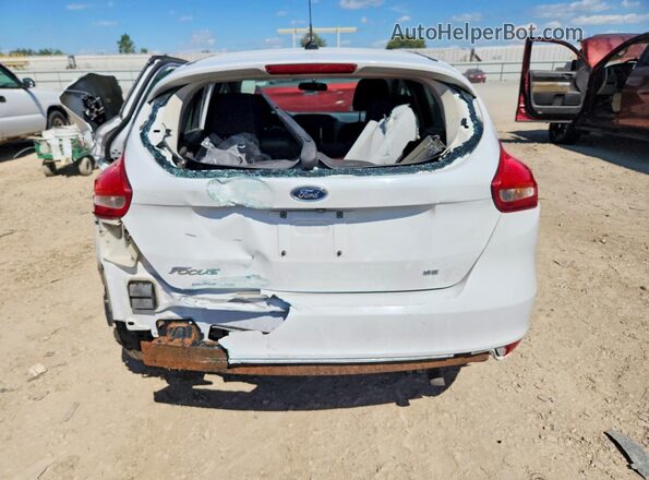 1FADP3K24HL249852 2017 FORD FOCUS Белый Вид сзади