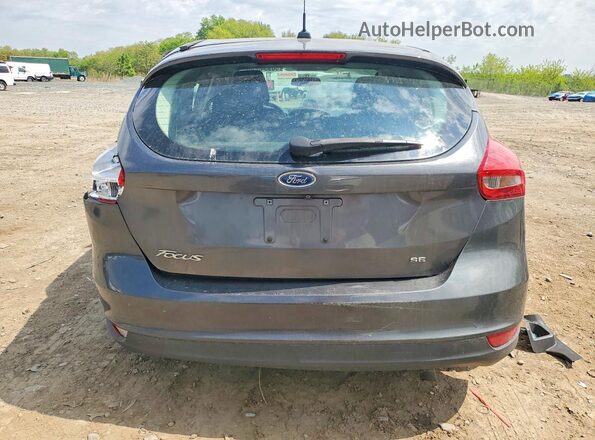 1FADP3K24HL272791 2017 FORD FOCUS Gray Вид ззаду