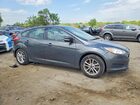 2017 Ford Focus Se Gray vin: 1FADP3K24HL272791