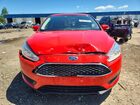 2017 Ford Focus Se Красный vin: 1FADP3K24HL340863