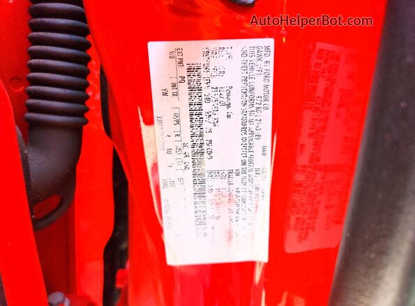 1FADP3K24HL340863 2017 FORD FOCUS Красный Вид подкапотного пространства