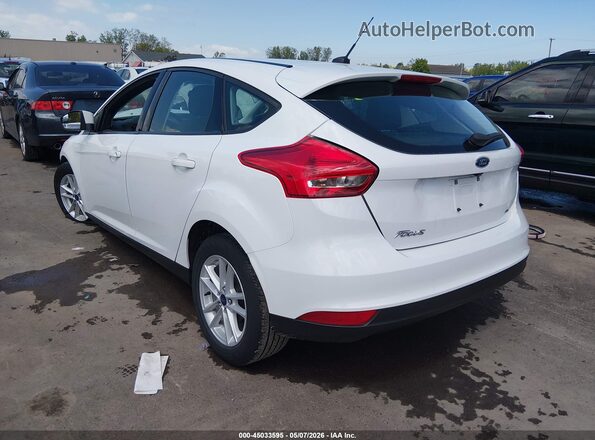 1FADP3K24JL235231 2018 FORD FOCUS Белый Задняя левая четверть