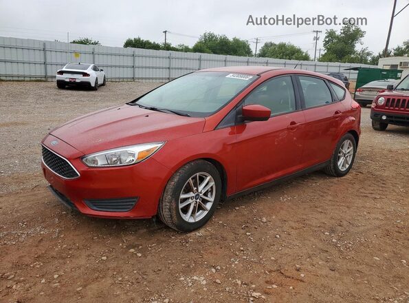 1FADP3K24JL251803 2018 FORD FOCUS Оранжевый Передняя левая четверть