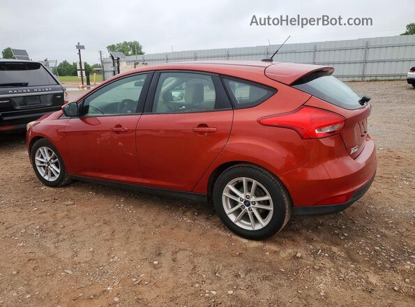 1FADP3K24JL251803 2018 FORD FOCUS Оранжевый Задняя левая четверть