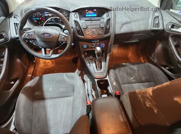 1FADP3K25GL213554 2016 FORD FOCUS White Widok deski rozdzielczej