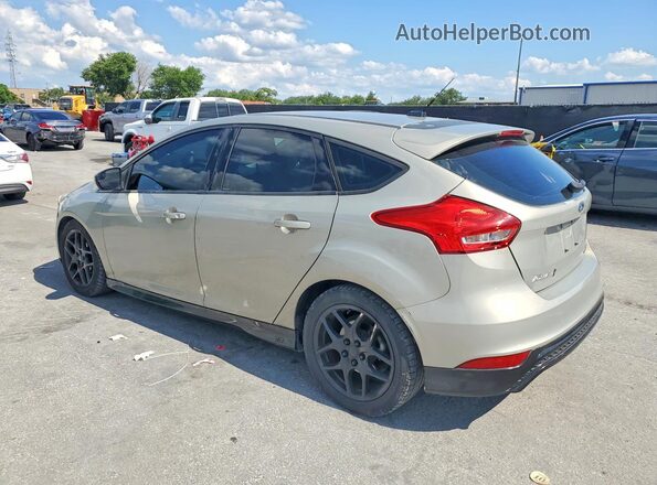 1FADP3K25GL236896 2016 FORD FOCUS Beige Trasero izquierdo