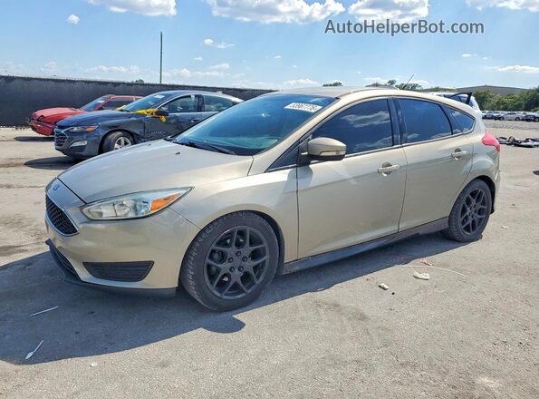 1FADP3K25GL236896 2016 FORD FOCUS Beige Vista tres cuartos delantera izquierda