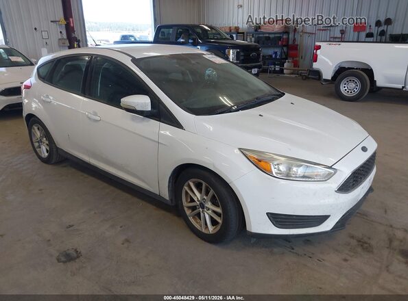 1FADP3K25GL297696 2016 FORD FOCUS Белый Передняя правая четверть