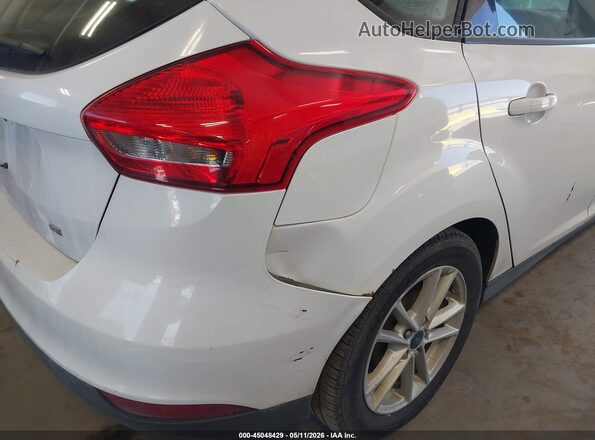 1FADP3K25GL297696 2016 FORD FOCUS Белый Вид спереди