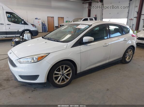 1FADP3K25GL297696 2016 FORD FOCUS Белый Передняя левая четверть
