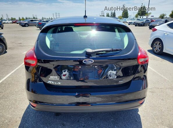 1FADP3K25HL252839 2017 FORD FOCUS Черный Вид сзади