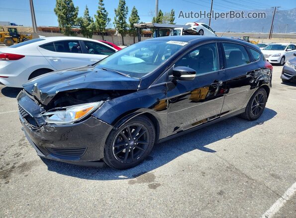 1FADP3K25HL252839 2017 FORD FOCUS Черный Передняя левая четверть