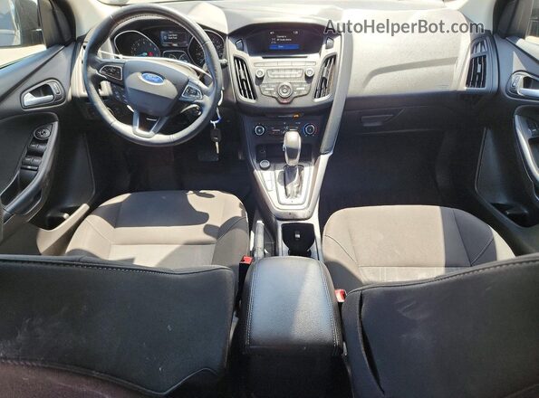 1FADP3K25HL252839 2017 FORD FOCUS Черный Вид панели приборов