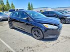 2017 Ford Focus Se Черный vin: 1FADP3K25HL252839