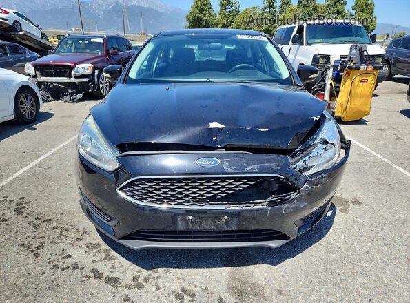 1FADP3K25HL252839 2017 FORD FOCUS Черный Вид спереди