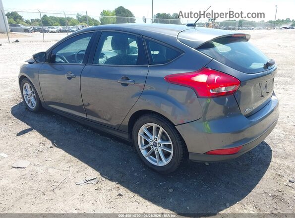 1FADP3K26GL367948 2016 FORD FOCUS Black Tył lewy