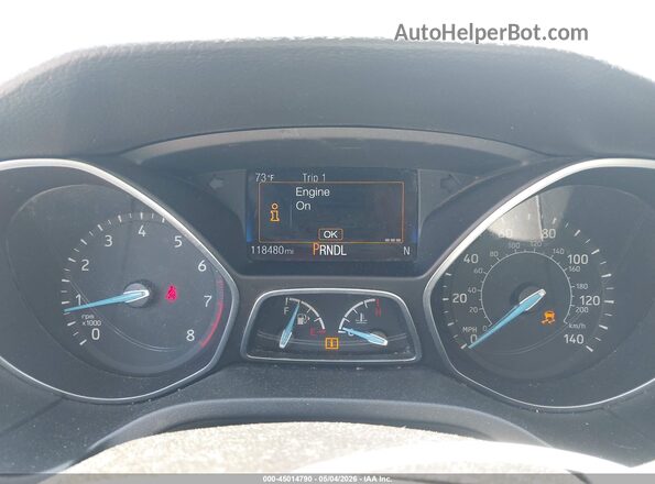 1FADP3K26GL367948 2016 FORD FOCUS Black Widok tylnych siedzeń