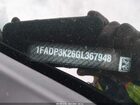 2016 Ford Focus Se Black vin: 1FADP3K26GL367948