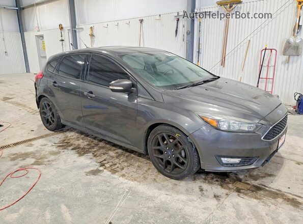 1FADP3K26GL374334 2016 FORD FOCUS Gray Delantero derecho