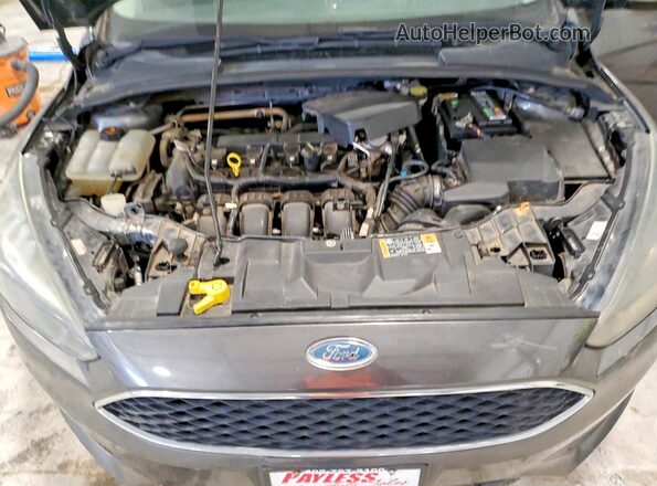 1FADP3K26GL374334 2016 FORD FOCUS Gray Vista interior trasera