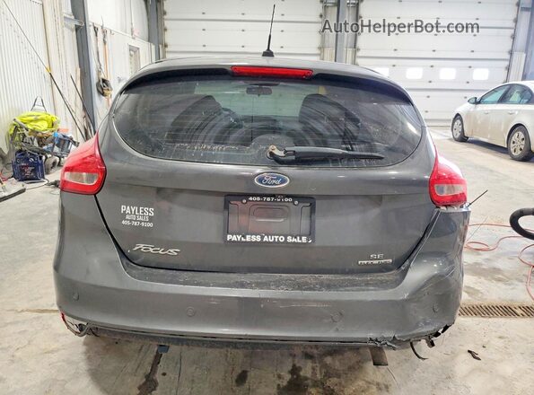 1FADP3K26GL374334 2016 FORD FOCUS Gray Vista trasera