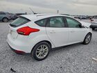 2017 Ford Focus Se White vin: 1FADP3K26HL274896