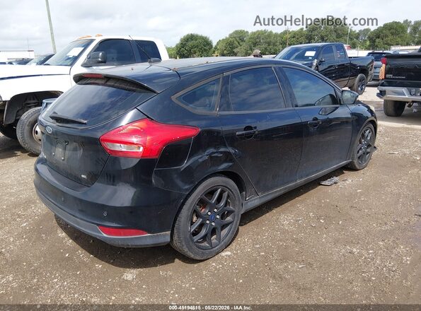 1FADP3K27GL330147 2016 FORD FOCUS Black უკანა მარჯვენა