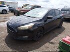 2016 Ford Focus Se Black vin: 1FADP3K27GL330147