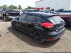2016 Ford Focus Se Black vin: 1FADP3K27GL330147