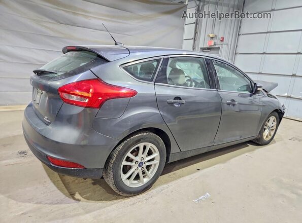 1FADP3K27GL389053 2016 FORD FOCUS Серый Задняя правая четверть