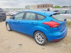 2017 Ford Focus Se Синий vin: 1FADP3K27HL213959