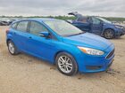 2017 Ford Focus Se Синий vin: 1FADP3K27HL213959