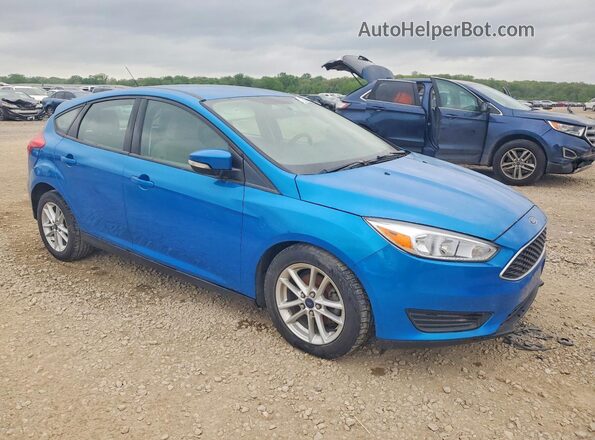 1FADP3K27HL213959 2017 FORD FOCUS Синий Передняя правая четверть