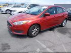 2018 Ford Focus Se Оранжевый vin: 1FADP3K27JL278526