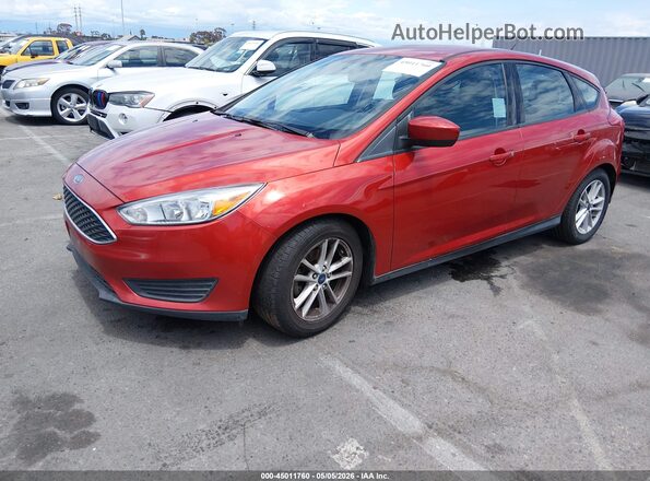 1FADP3K27JL278526 2018 FORD FOCUS Оранжевый Передняя левая четверть