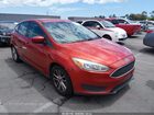2018 Ford Focus Se Оранжевый vin: 1FADP3K27JL278526