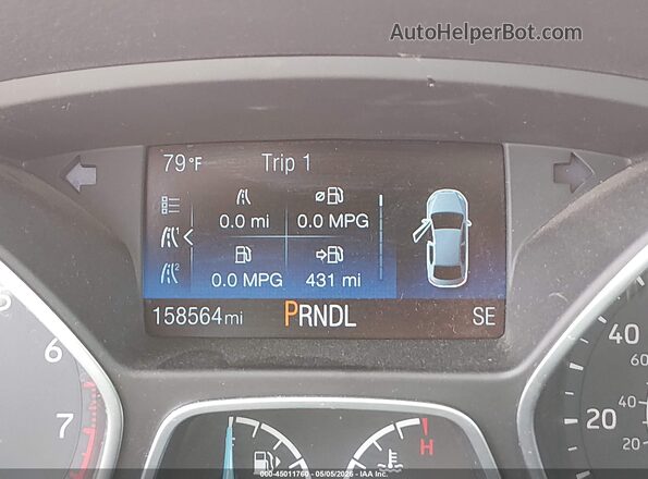 1FADP3K27JL278526 2018 FORD FOCUS Оранжевый 