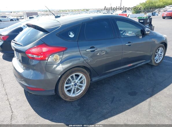 1FADP3K28GL230459 2016 FORD FOCUS Gray Tył prawy