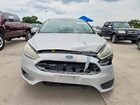 2018 Ford Focus Se Silver vin: 1FADP3K28JL212647