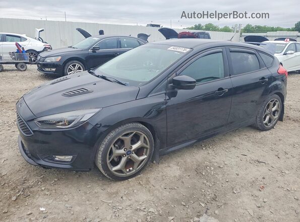 1FADP3K29GL249571 2016 FORD FOCUS Black Vista tres cuartos delantera izquierda
